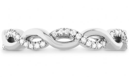 eternity band by Hearts on Fire